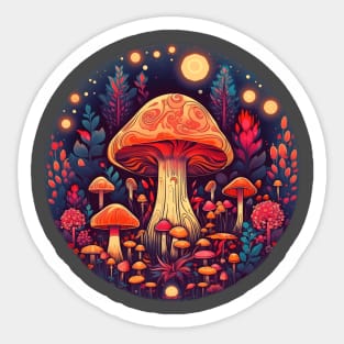 Magic Mushrooms Sticker